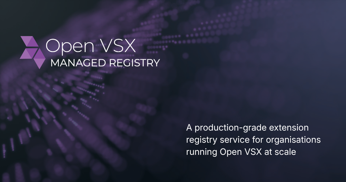 Preisgestaltung - Verwaltet Open VSX